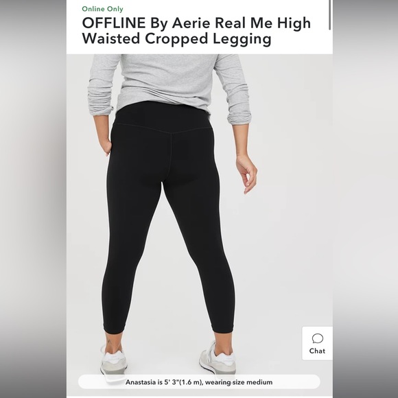 Aerie Offline Real Me Crop Legging - Picture 2 of 6